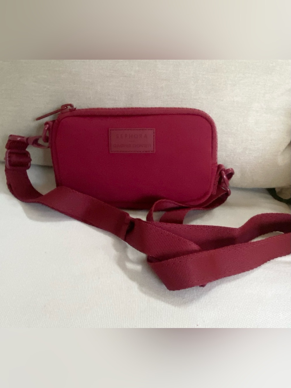 Sephora x Dagne Dover Mara Phone Sling Pouch Crossbody Spice Red Limited Edition
